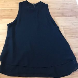 Naked Zebra high neck blouse(S)